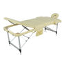 Стол массажный MED-MOS JFAL01A 3-секционный складной алюминиевый с регулировкой высоты 