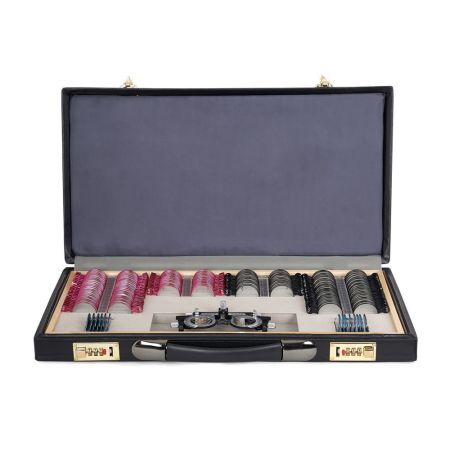 Набор на 158 пробных очковых линз Армед в металлической обойме с оправой с поверкой 