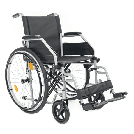 Кресло-коляска МЕТ TRANSIT 350 с транзитными колесами, колеса пневматические