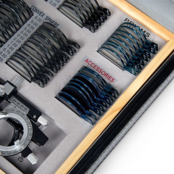 Набор на 103 пробных очковых линз Армед в металлической обойме с оправой с поверкой