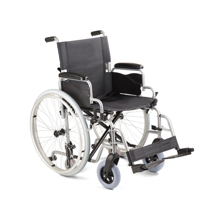 Кресло-коляска для инвалидов Армед H001-1 ширина сидения 45,5см литые колеса с облегченной рамой, быстросъемными задними колесами и антиопрокидывателями