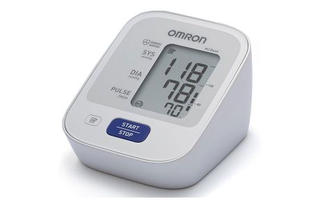 Тонометр автоматический на плечо OMRON M2 Basic с манжетой 22-42 см и адаптером (HEM-7121-ALRU)