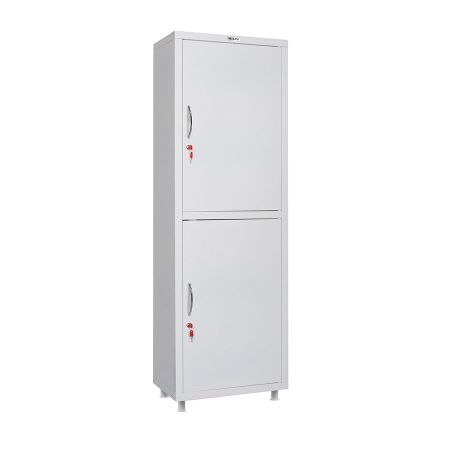 Шкаф медицинский с 2-мя дверцами Hilfe MD 1 1760/SS дверцы металл