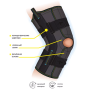 Бандаж на коленный сустав Talus КС-617 разъемный, с полицентрическими шарнирами