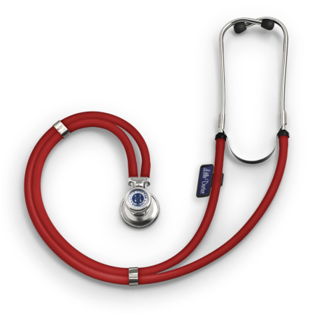 Стетофонендоскоп Little Doctor LD Special с дополнительными насадками, длина трубок 56см (Красный)