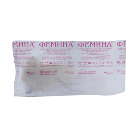 Набор гинекологических изделий стерильный Фемина со шпателем 