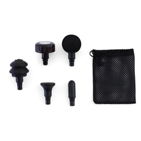 Массажер перкуссионный (массажный пистолет) GESS-877 Revolver для тела беспроводной