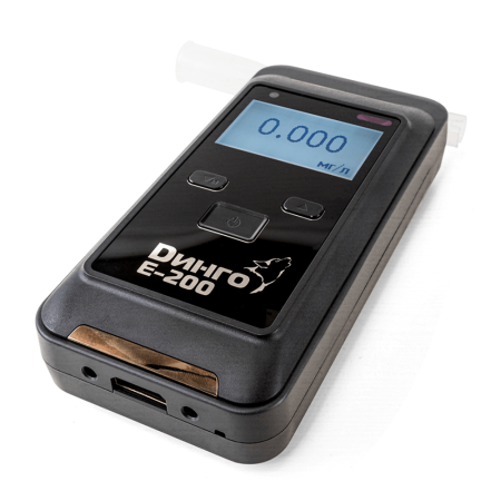 Алкотестер профессиональный Динго E-200 (В) с Bluetooth
