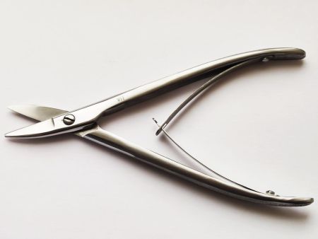 Ножницы зуботехнические большие прямые 190 мм  Hilbro 11.796.19