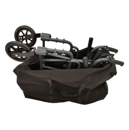 Кресло-каталка МЕТ TRANSFER 280, артикул 19089, легкая, ширина сиденья 44 см