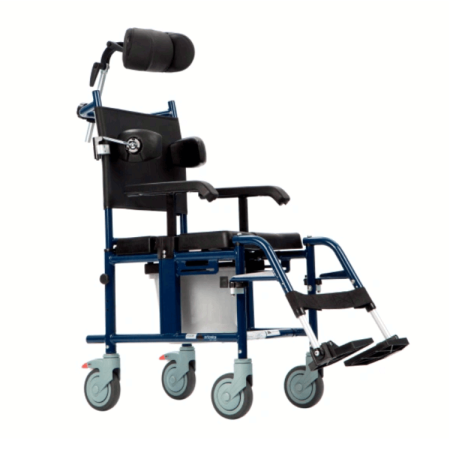 Кресло-каталка ORTONICA TU-89 с санитарным оснащением, комплектация для пользователей с ДЦП