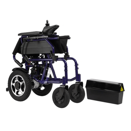 Кресло-коляска с электроприводом "Ortonica" Pulse-110, с аккумулятором 12 Ah 