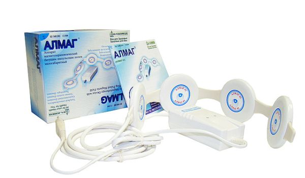 АЛМАГ-01 Аппарат магнитотерапевтический бегущим импульсным полем малогабаритный АЛМАГ-01 Аппарат магнитотерапевтический бегущим импульсным полем малогабаритный