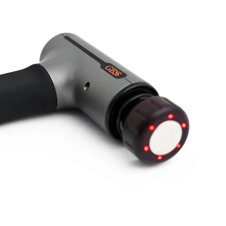 Массажер перкуссионный (массажный пистолет) GESS-877 Revolver для тела беспроводной