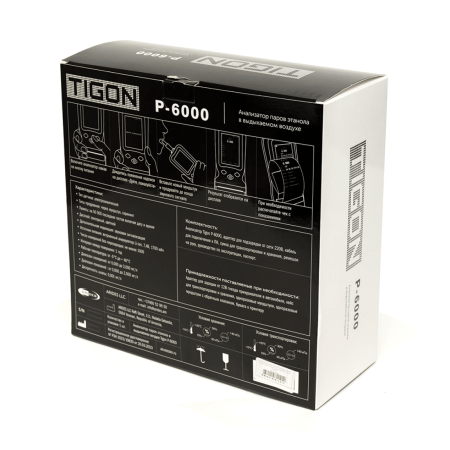 Алкотестер профессиональный Tigon P-6000 со встроенным принтером