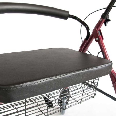 Ходунки-роллаторы PMR882W с сиденьем, складные, грузоподъемность до 220 кг