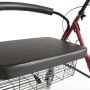 Ходунки-роллаторы PMR882W с сиденьем, складные, грузоподъемность до 220 кг