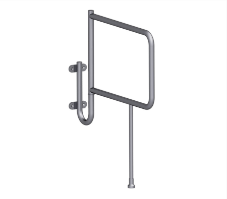 Поручень для инвалидов ПУН-01.01.775.110.890.Н для унитаза напольно-настенный