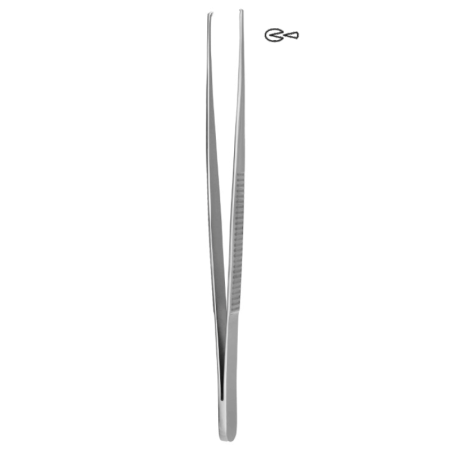 Пинцет для твердой мозговой оболочки 200х1,3 мм Hilbro 12.0146.20