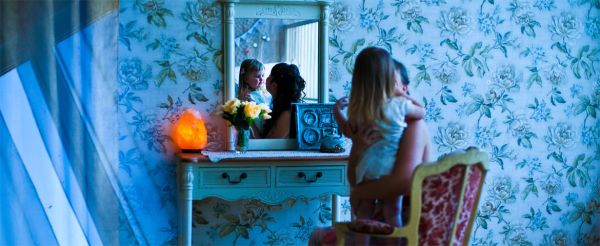 Неограненная солевая лампа Stay Gold в комплекте "Скала". 3-4 кг