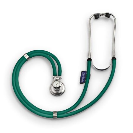 Стетофонендоскоп Little Doctor LD SteTime с часами и дополнительными насадками (Зелёный)