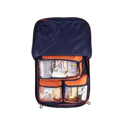 Набор первой помощи НПП МЕДПЛАНТ базовый исполнение 1 в сумке-чехле Волонтер-3, цвет оранжевый, артикул 1525