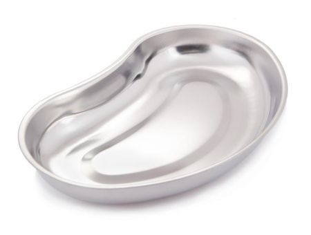 Лоток металлический почкообразный Медикон ЛМП-260 260х160х32мм, 0,5л