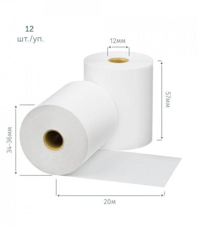 Термобумага для принтера алкотестера Tigon M-3003