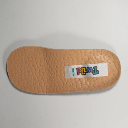 Сандалии ортопедические детские TWIKI TW-234-2 кожаные с закрытым носом цвет синий комбинированный 