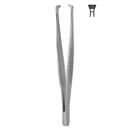 Пинцет глазной фиксационный 100х4,2 мм Hilbro 12.0267.10