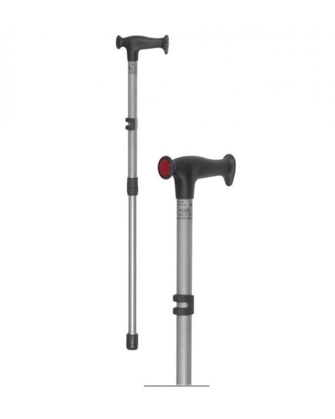 Трость телескопическая с светоотражателями Микирад 12/MR Трость телескопическая с светоотражателями Микирад 12/MR