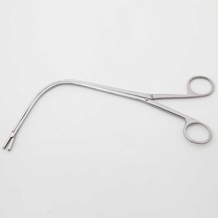 Щипцы гортанные для извлечения инородных тел изогнутые 200 мм Hilbro 46.0126.20