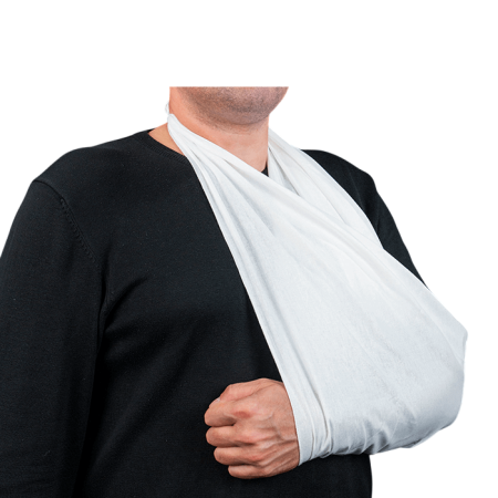 Повязка косыночная универсальная МЕДПЛАНТ ПКу-01, цвет белый, упаковка ZIP LOCK, артикул 1269