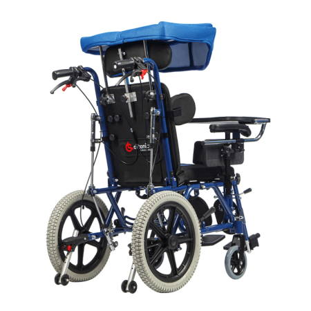 Кресло-коляска для детей с ДЦП Ortonica Olvia 400 с капюшоном и столиком