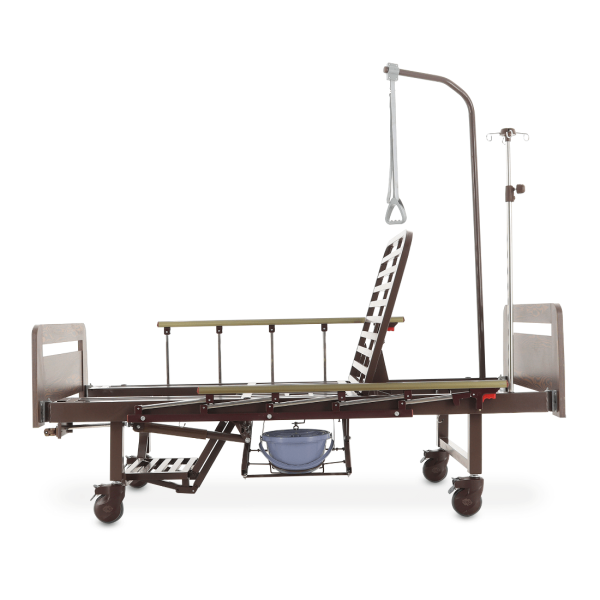 Кровать механическая MED-MOS YG-6 ЛДСП венге с туалетом Кровать механическая MED-MOS YG-6 ЛДСП венге с туалетом