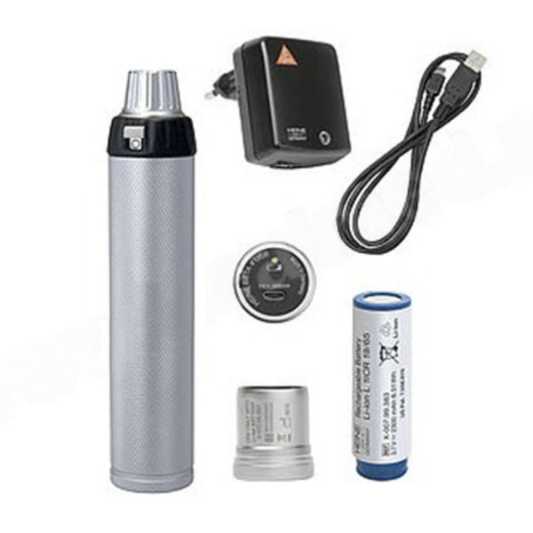 Дерматоскоп Heine DELTA 20 К-262.28.388 с рукояткой BETA TR, сетевым адаптером и футляром для хранения