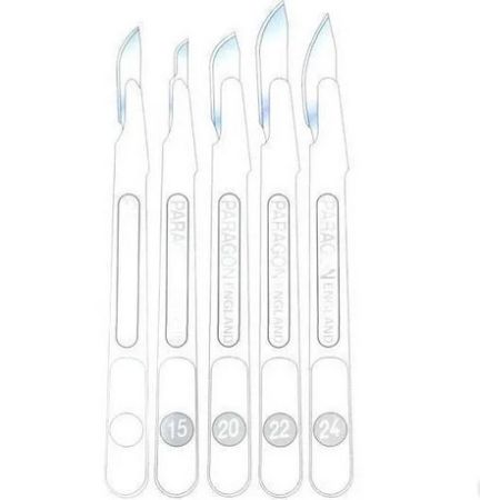 Скальпели одноразовые "Paragon" (10шт в уп.)