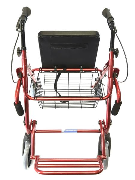 Ходунки-каталка "Titan Deutschland Gmbh" на четырех колесах с подножкой LY-582, серия "Optimal-Kappa Ходунки-каталка "Titan Deutschland Gmbh" на четырех колесах с подножкой LY-582, серия "Optimal-Kappa