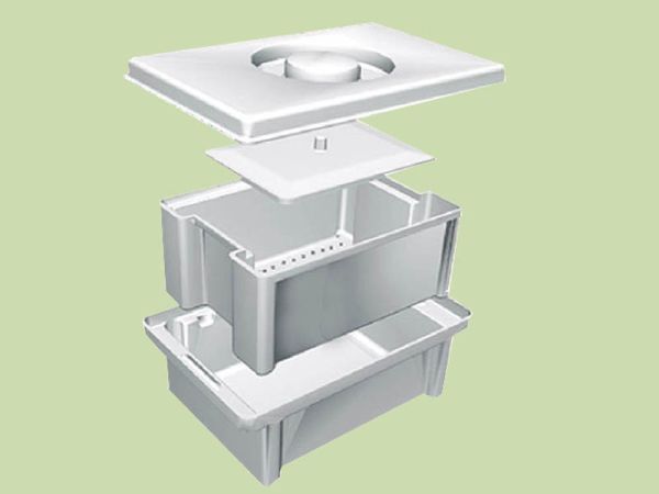ЕДПО-1-02-2 контейнер для дезинфекции и обработки медицинских изделий