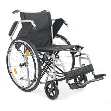 Кресло-коляска МЕТ TRANSIT 350 с транзитными колесами, колеса пневматические