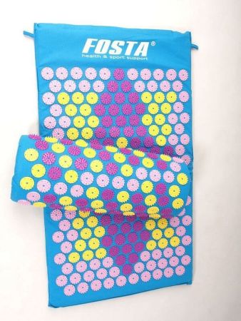 Набор аппликатор Кузнецова коврик и валик Fosta F 0107 разные цвета