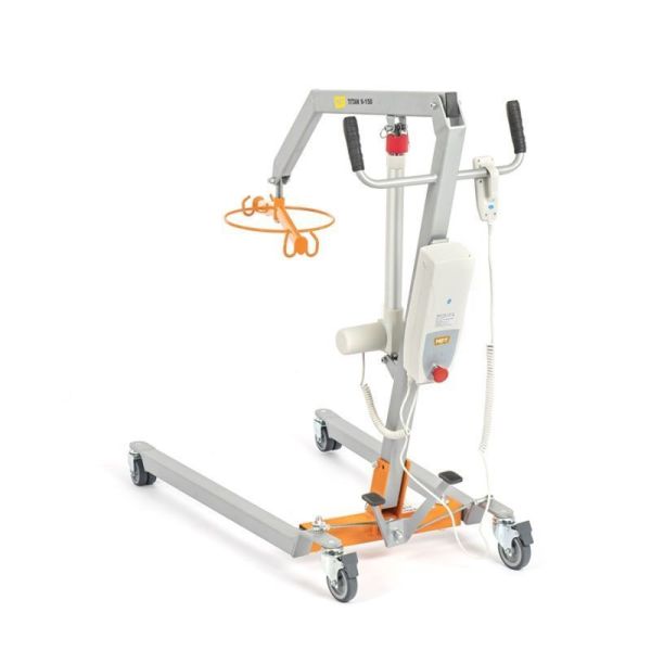 Подъемник для инвалидов с электроприводом MET TITAN 150 передвижной, свинцовый аккумулятор