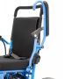 Кресло-коляска с электроприводом MET Compact 35 с алюминиевой рамой, синяя