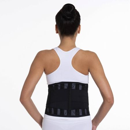 Корсет поясничный Комфорт К-608, высота 22 см, 6 ребер жесткости