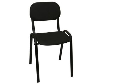Стул на металлическом каркасе Персона 4 черный