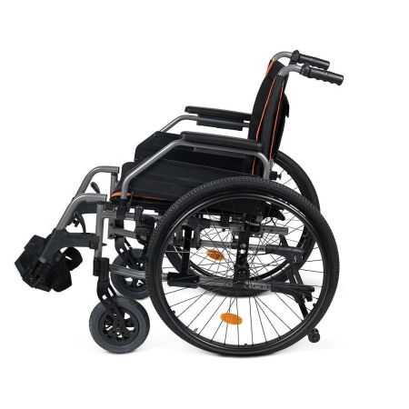 Кресло-коляска для инвалидов Армед 4000-1 с регулировкой высоты сиденья и подлокотников, быстросъемными колесами и антиопрокидывателями