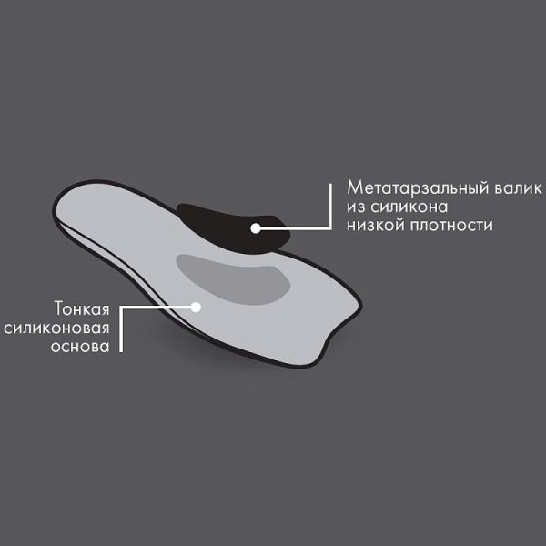 Полустельки ортопедические силиконовые Comforma С 2205  Полустельки ортопедические силиконовые Comforma С 2205