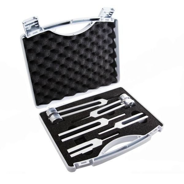 Комплект медицинских камертонов KaWe 08.24001.001, 5 штук (128 Гц, 256 Гц, 512 Гц, 1024 Гц, 2048 Гц)